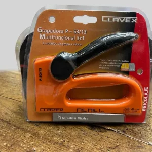 GRAPADORA CLAVEX P-53/13 MULTIFUNCIONAL 3X1 + 300 GRAPAS