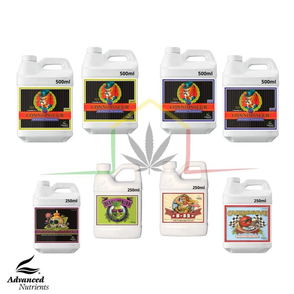 PACK PRINCIPIANTE ADVANCED NUTRIENTS «CONNOISSEUR GROW & BLOOM»