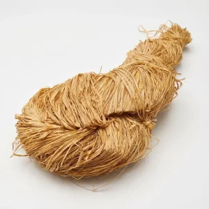RAFIA NATURAL – MADEJA GRANDE – 100% BIODEGRADABLE