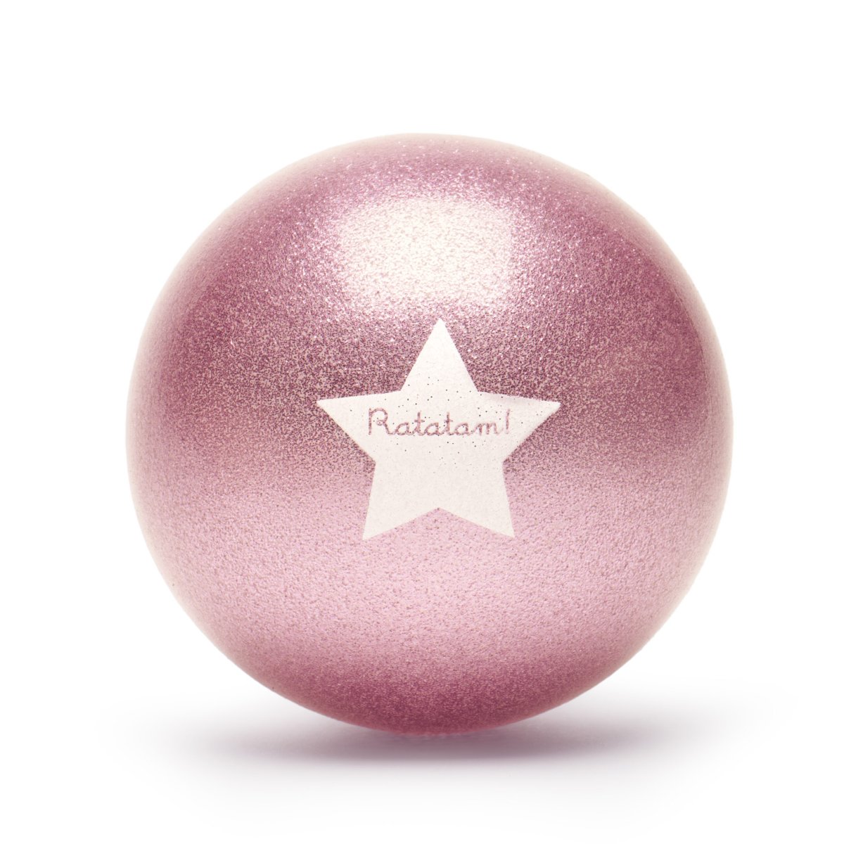 Pelota 15 cm Glitter Rosa - Imagen 4