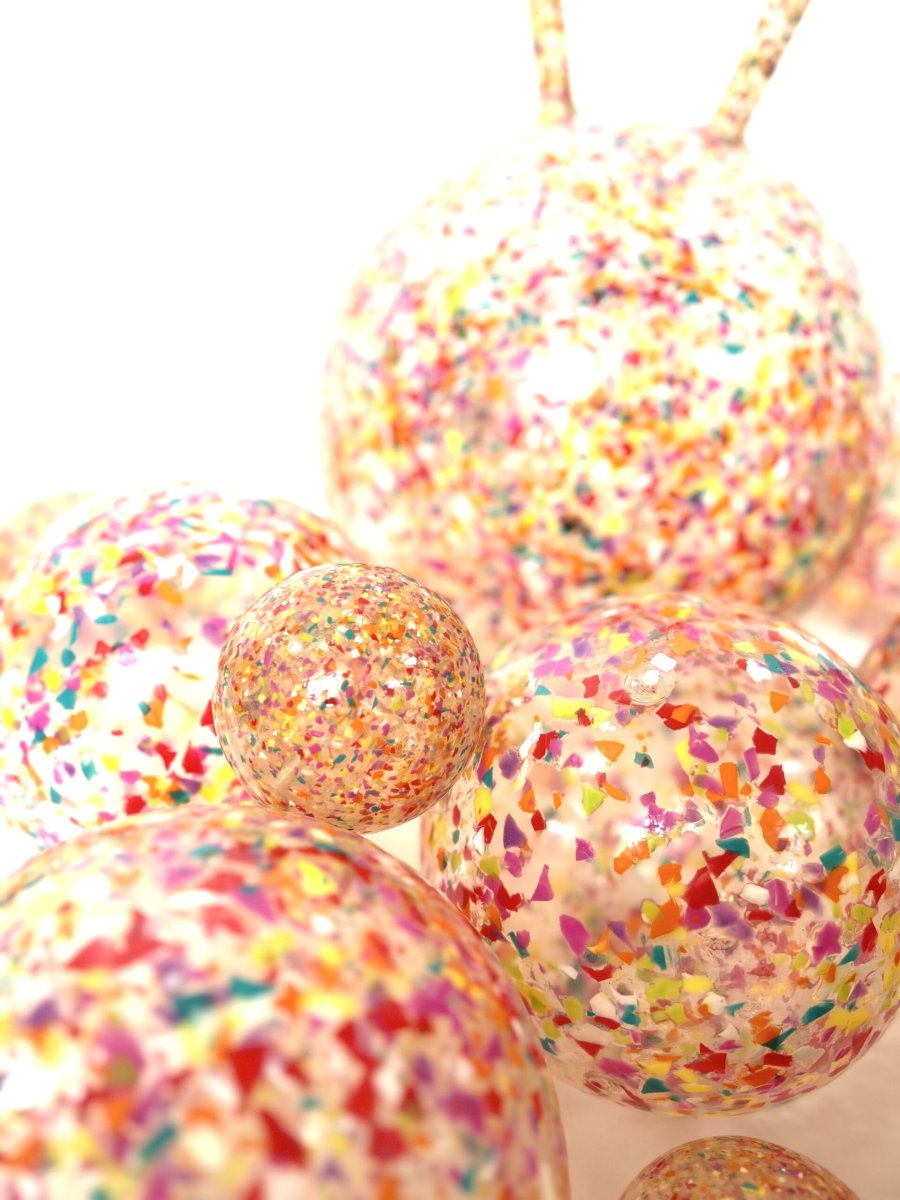 Pelota Confeti Multicolor 10 cm - Imagen 5