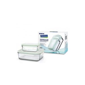 Recipientes de Cristal Gimex – Set de 2 Uds.