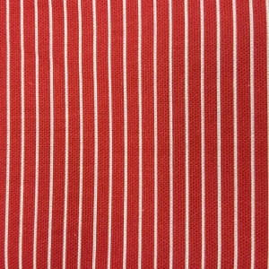 TELA RAYA MARGARITA ROJO HILO TINTADO – 100% ALGODÓN – 280CM
