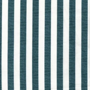 TELA JAIPUR RAYAS TURQUESA 100% ALGODÓN – ANCHO 280 CM