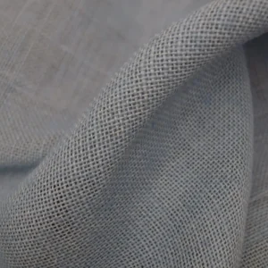 TELA DE ARPILLERA 100% YUTE C/AZUL CIELO – ANCHO 145CM