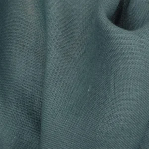 TELA DE ARPILLERA 100% YUTE C/TURQUESA – ANCHO 145CM