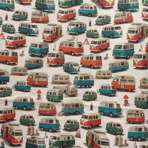 TELA ESTAMPADA KOMBI VINTAGE – ANCHO 280 CM