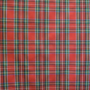 TELA CUADRO ESCOCÉS ROJO C/2 – GRAN ANCHO 320CM