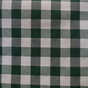 TELA VICHY C/VERDE BOTELLA CUADRO GRANDE – HILO TINTADO ANCHO 280CM