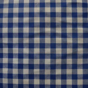 TELA VICHY C/AZUL CLARO CUADRO MEDIO – HILO TINTADO ANCHO 280CM