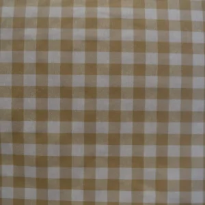 TELA VICHY C/BEIGE CUADRO MEDIO – HILO TINTADO ANCHO 280CM