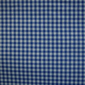 TELA VICHY C/AZUL – HILO TINTADO ANCHO 280CM