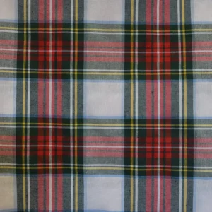 TELA CUADRO ESCOCÉS BLANCO C/2 – GRAN ANCHO 320CM