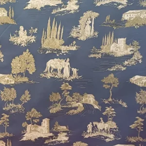TELA DE ALGODÓN TOULE AZUL ANCHO 280 CM