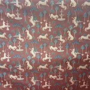 TELA DE ALGODÓN 100% UNICORNIOS ANCHO 280 CM