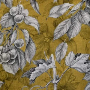 TELA BOTANIC ORO – ALGODÓN 100% (ANCHO 280 CM)
