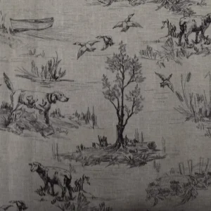 TOILE DE JOUY CAZA – 100% ALGODÓN (280cm)