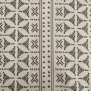 TELA GEOMÉTRICA BLANCO Y NEGRO – AZTECA 2 – ANCHO 157 CM