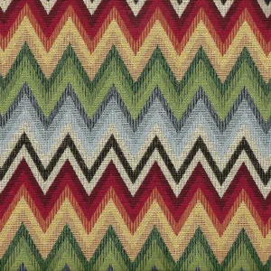TELA GEOMÉTRICA ZIGZAG – POLIÉSTER Y ALGODÓN – 280CM