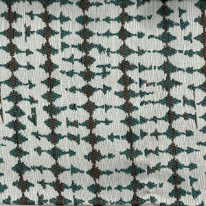 TELA TOM C/VERDE TURQUESA – ALGODÓN Y POLIÉSTER – ANCHO 280 CM