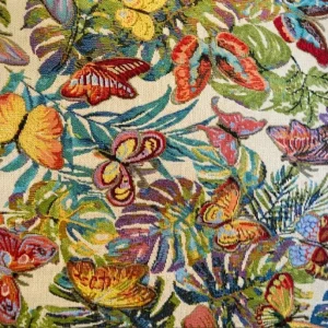 TELA MARIPOSA FLORAL – ALTA RESISTENCIA 28.000 CICLOS – 280CM