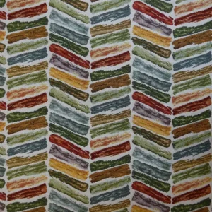 TELA GEOMÉTRICA ESPIGA – POLIÉSTER Y ALGODÓN – 280CM