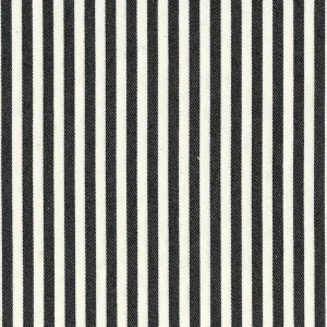 TELA CALPE C/29 RAYAS NEGRO Y BLANCO – 100% ALGODÓN 280CM RESISTENTE