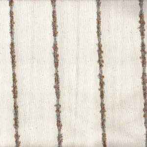 TELA DE RAYAS QUEENS VERDE Y CRUDO – ANCHO 280 CM
